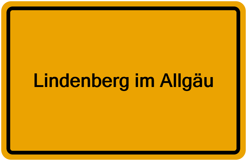 Handelsregisterauszug Lindenberg im Allgäu